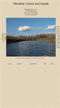 Mobile Screenshot of paradisecanoeandkayak.com